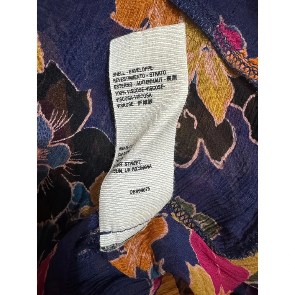 Free‎ People Everything and More Floral Tunic Dress Sz XS